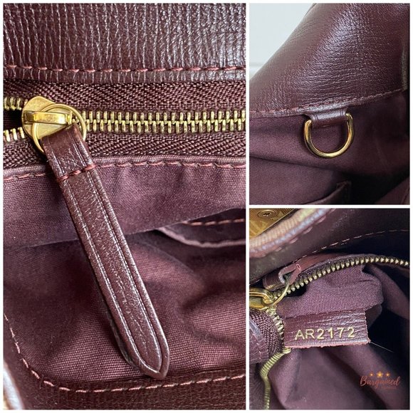 Authentic LOUIS VUITTON Burgundy Monogram Canvas Idylle Rendez-Vous PM Hobo Bag - Picture 13 of 15